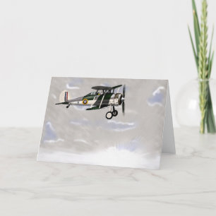 Vliegtuig blanco-kaart Kaart