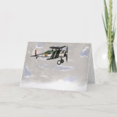 Vliegtuig blanco-kaart Kaart (Voorkant)
