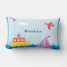 Vliegtuig Blue Sky personaliseren Kussen