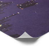 vliegtuig boven de Hudson, New York City Poster (Hoek)