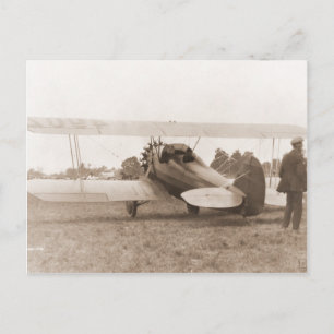 vliegtuig briefkaart