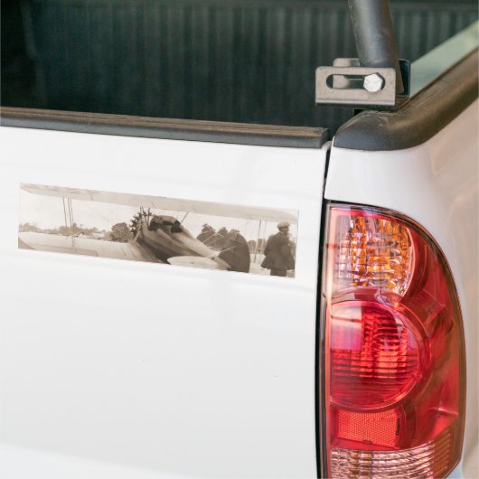  vliegtuig bumpersticker (Op Truck)