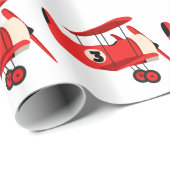 vliegtuig cadeaupapier (Rol Hoek)