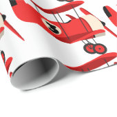  vliegtuig cadeaupapier (Rol Hoek)