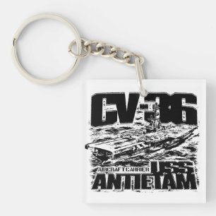 Vliegtuig carrier Antietam Sleutelhanger