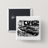 Vliegtuig carrier Button van Onafhankelijkheid (Voorkant /achterkant)