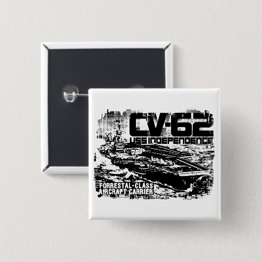 Vliegtuig carrier Button van Onafhankelijkheid (Voorkant /achterkant)