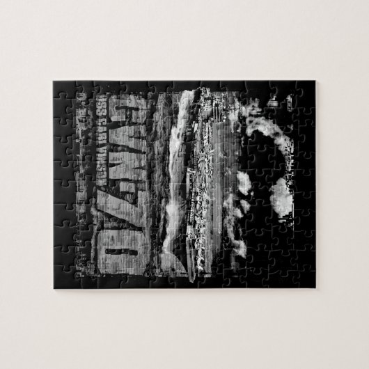 Vliegtuig carrier Carl Vinson Legpuzzel (Horizontaal)