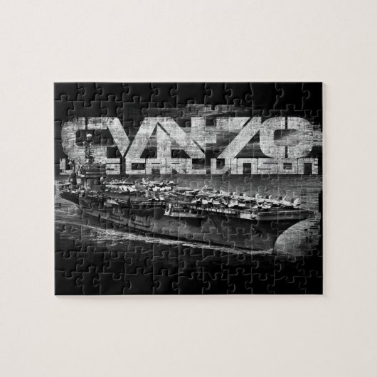 Vliegtuig carrier Carl Vinson Puzzle Legpuzzel (Horizontaal)