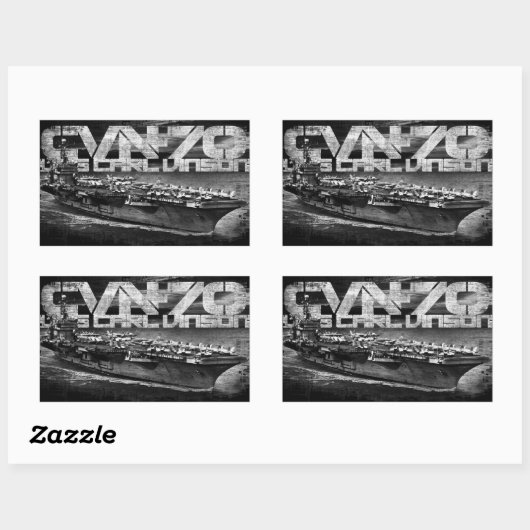 Vliegtuig carrier Carl Vinson Sticker (Vel)