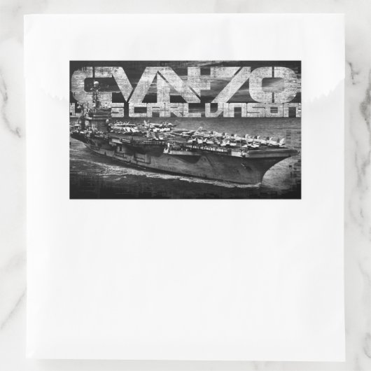 Vliegtuig carrier Carl Vinson Sticker (Tas)
