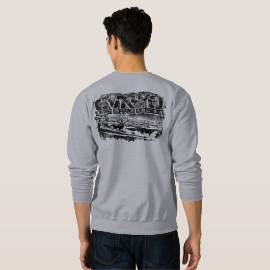 Vliegtuig carrier Carl Vinson T-Shirt (Achterkant volledig)