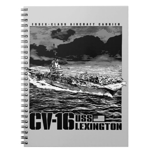 Vliegtuig carrier CV-16 Notitieboek (Voorkant)