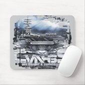 Vliegtuig carrier Dwight D. Eisenhower Mousepad Muismat (Met muis)