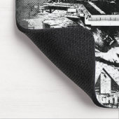 Vliegtuig carrier Dwight D. Eisenhower Mousepad Muismat (Hoek)