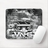 Vliegtuig carrier Dwight D. Eisenhower Mousepad Muismat (Met muis)