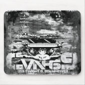 Vliegtuig carrier Dwight D. Eisenhower Mousepad Muismat (Voorkant)