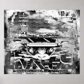 Vliegtuig carrier Dwight D. Eisenhower Poster (Voorkant)