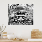 Vliegtuig carrier Dwight D. Eisenhower Poster (Keuken)