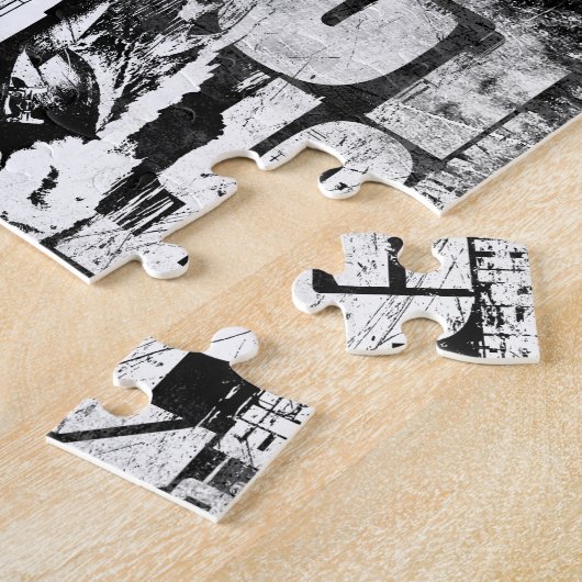 Vliegtuig carrier Dwight D. Eisenhower Puzzle Legpuzzel (Zijkant)