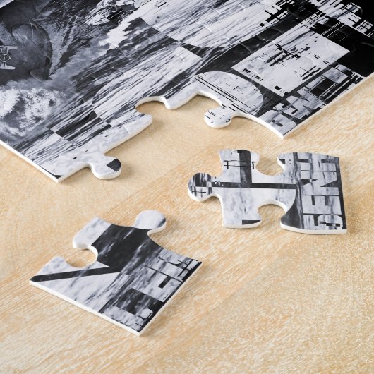 Vliegtuig carrier Dwight D. Eisenhower Puzzle Legpuzzel (Zijkant)