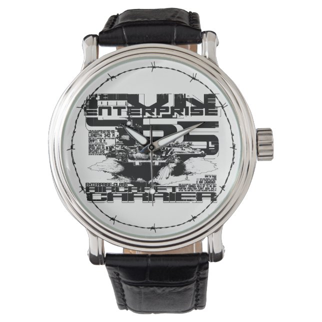 Vliegtuig carrier Enterprise eWatch Horloge (Voorkant)
