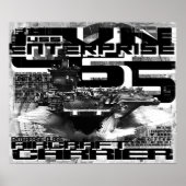 Vliegtuig carrier Enterprise Poster (Voorkant)