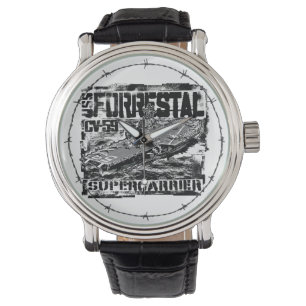 Vliegtuig carrier Forrestal eWatch Horloge