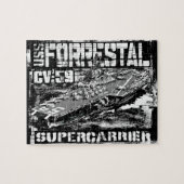 Vliegtuig carrier Forrestal Jigzaag Puzzle Puzzle Legpuzzel (Horizontaal)