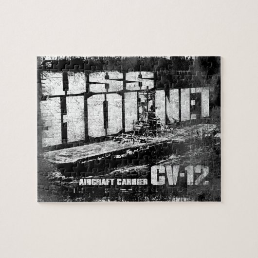 Vliegtuig carrier Hornet Puzzle Legpuzzel (Horizontaal)