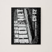 Vliegtuig carrier Hornet Puzzle Legpuzzel (Verticaal)