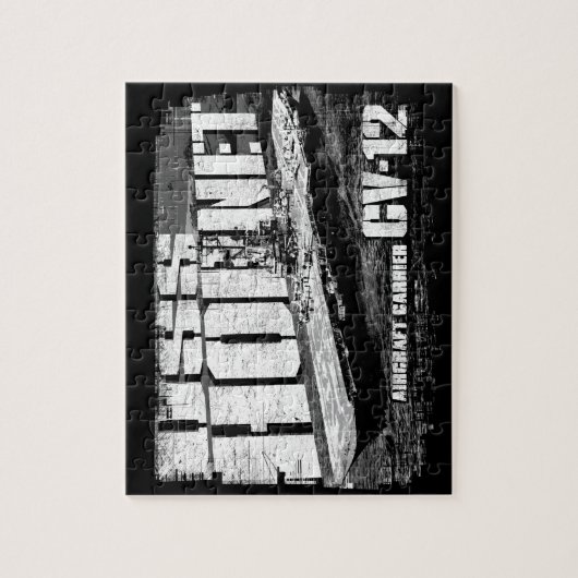 Vliegtuig carrier Hornet Puzzle Legpuzzel (Verticaal)