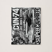 Vliegtuig carrier John C. Stennis Puzzle Legpuzzel (Verticaal)