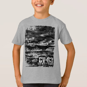 Vliegtuig carrier Kat Hawk T-shirt