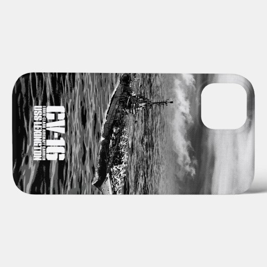 Vliegtuig carrier Lexington Casemate hoesje (Achterkant (horizontaal))