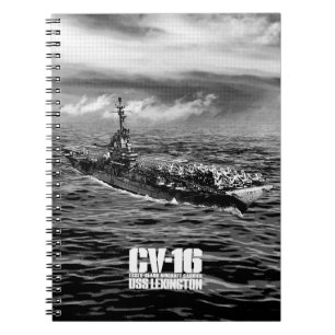 Vliegtuig carrier Lexington Fuji notitieboek