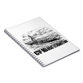 Vliegtuig carrier Lexington Fuji notitieboek (Rechterzijde)