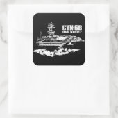 Vliegtuig carrier Nimitz Sticker (Tas)