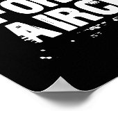 Vliegtuig carrier onafhankelijkheid afdrukken poster (Hoek)