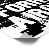 Vliegtuig carrier onafhankelijkheid afdrukken poster (Hoek)