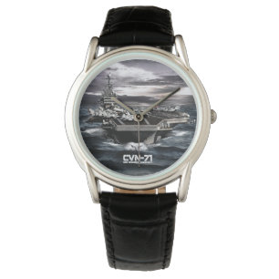 Vliegtuig carrier Theodore Roosevelt Crown Protect Horloge