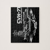 Vliegtuig carrier Theodore Roosevelt Fuji puzzle Legpuzzel (Verticaal)