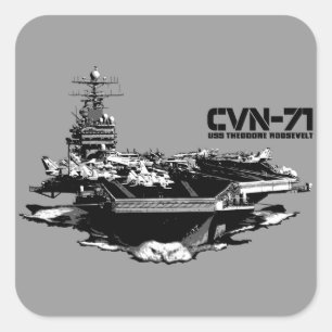 Vliegtuig carrier Theodore Roosevelt Sticker