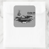 Vliegtuig carrier Theodore Roosevelt Sticker (Tas)