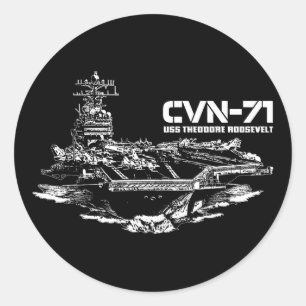 Vliegtuig carrier Theodore Roosevelt Sticker