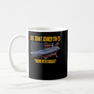 Vliegtuig Carrier USS John F. Kennedy CVN79 Vetera Koffiemok