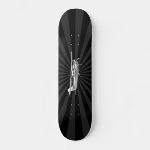 Vliegtuig Classic Cessna Silhouette Sunburst Persoonlijk Skateboard