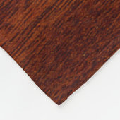 Vliegtuig Classic Chrome like Cessna on Mahogany Fleece Deken (Hoek)