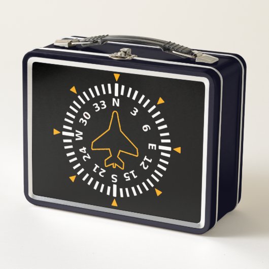 Vliegtuig Compass Flight Instrument (Voorkant)