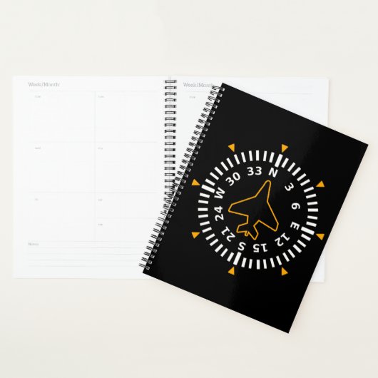 Vliegtuig Compass Flight Instrument Planner (Display)